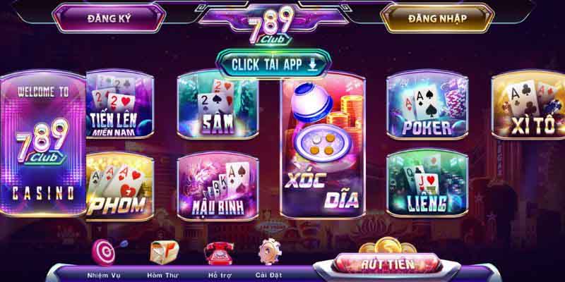 Lựa chọn game bài casino 789club phù hợp với mình